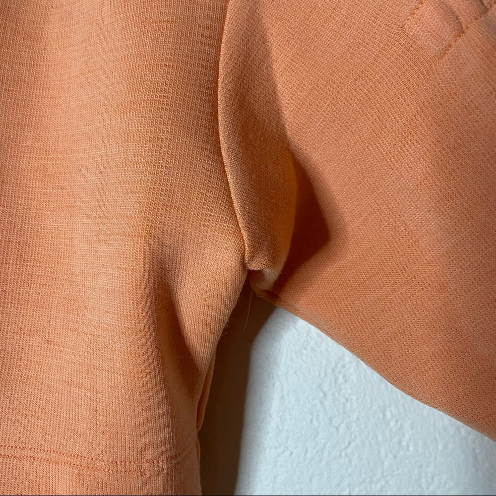 TIBI light orange Synthetic wool cropped sweatshirt S - Picture 8 of 14